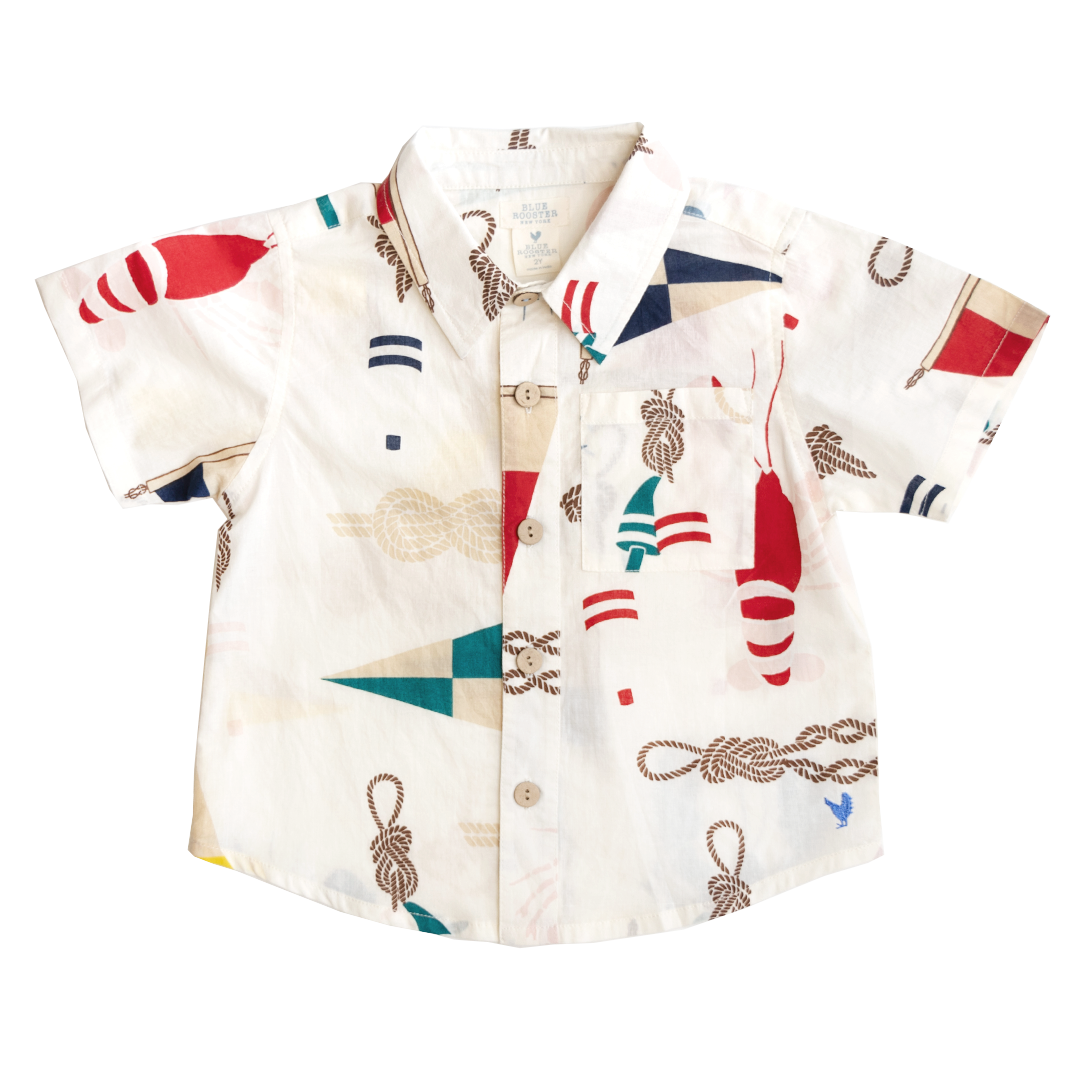 Image of Boys Jack Shirt - Nautical Notions