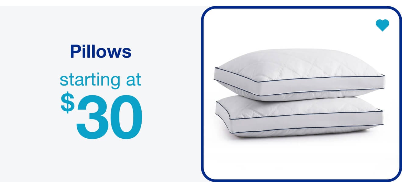 Pillows Starting at $30 â€” Shop Now!