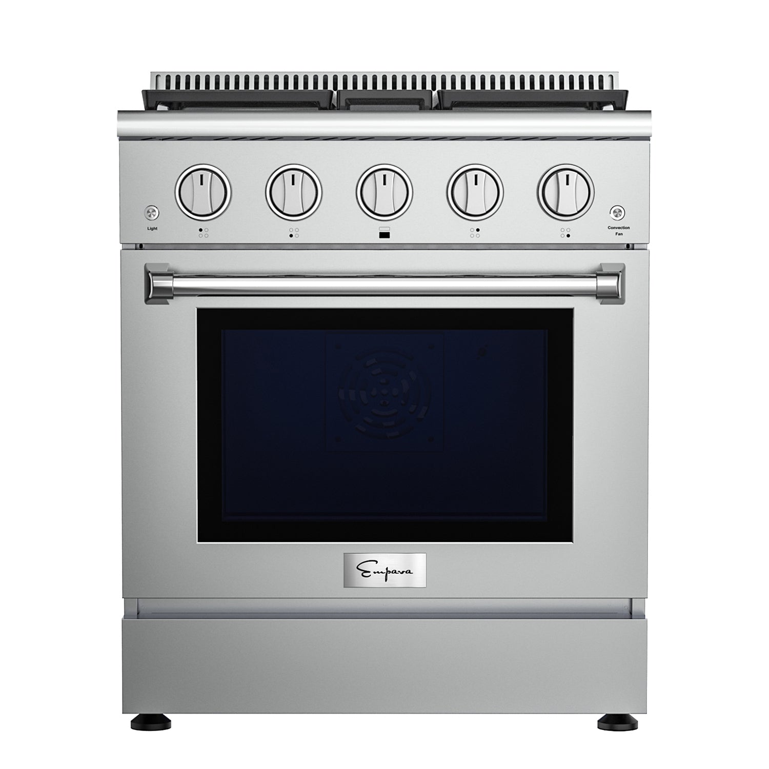 Image of Empava 30GR03 30 Inch Freestanding Range Gas Cooktop And Oven