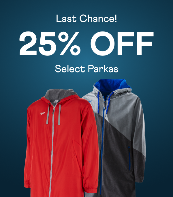 Last Chance! 25% off select parkas