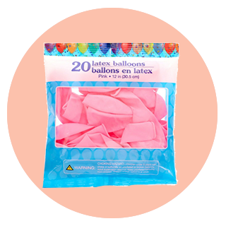 20-ct. pink balloon pack