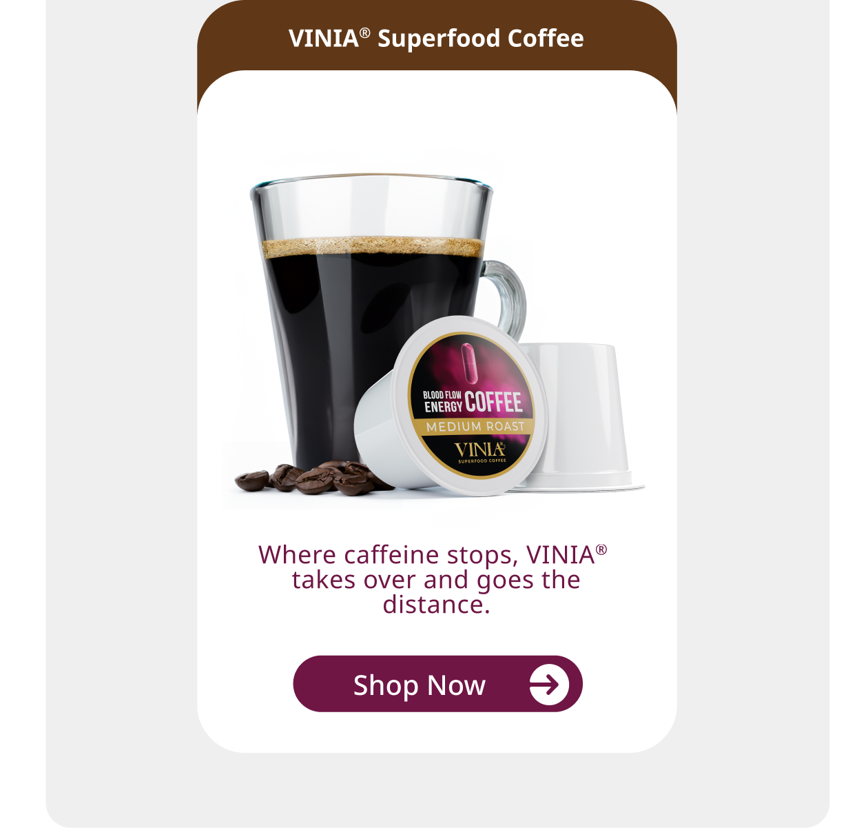 VINIA Superfood Coffee