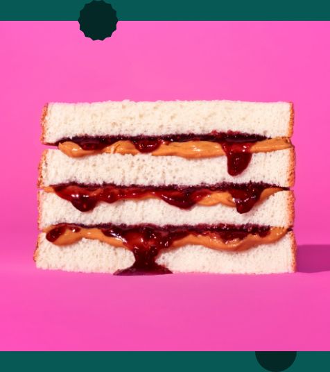 A super-stacked PB&J