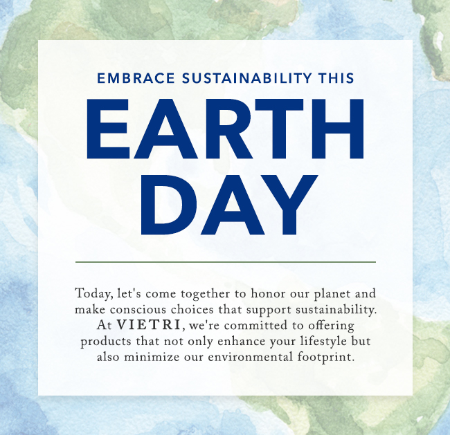 Embrace sustainability this Earth Day