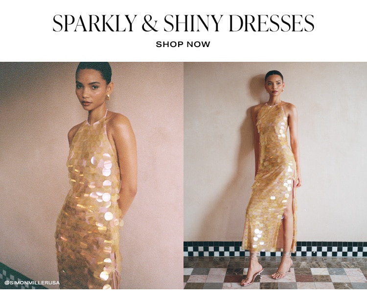 Sparkly & Shiny Dresses. Shop Now