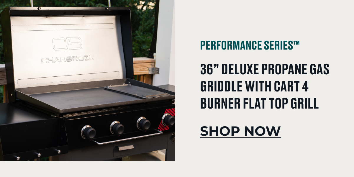 Shop 36 Deluxe Propane Gas Griddle With Cart 4 Burner Flat Top Grill