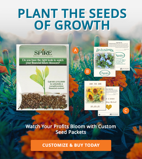 Plant the Seeds of Growth - Watch Your Profits Bloom with Custom Seed Packets