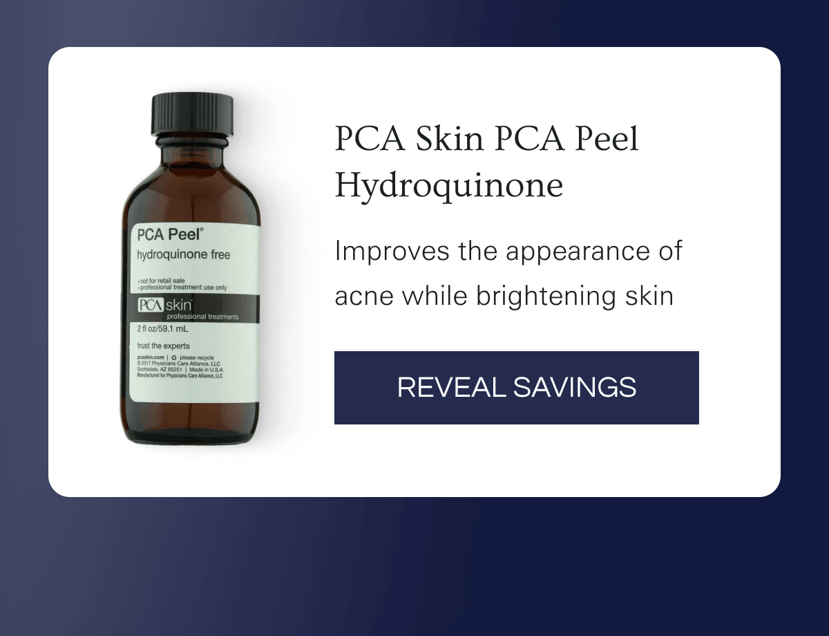 PCA skin PCA Peel Hydroquinone