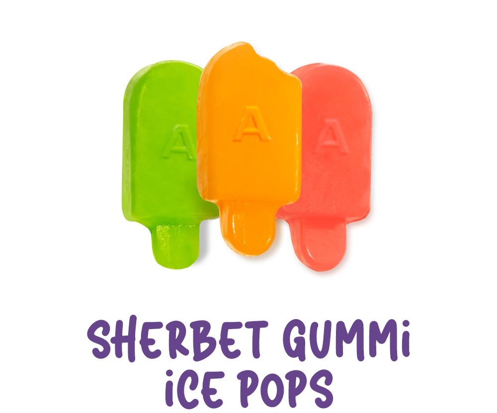 Sherbet Gummi Ice Pops