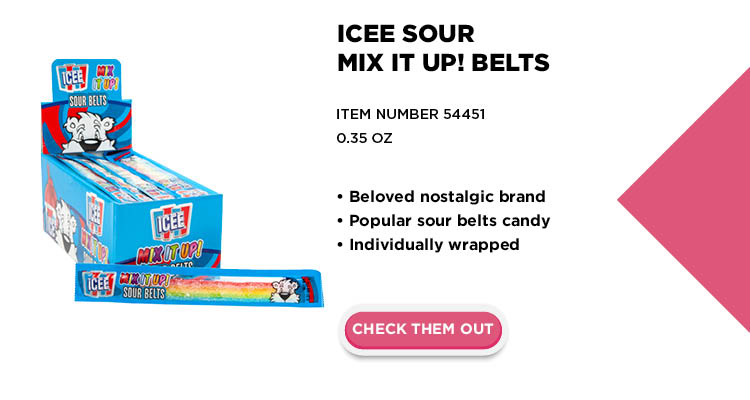 Icee Snack Bar Candy 3 Piece