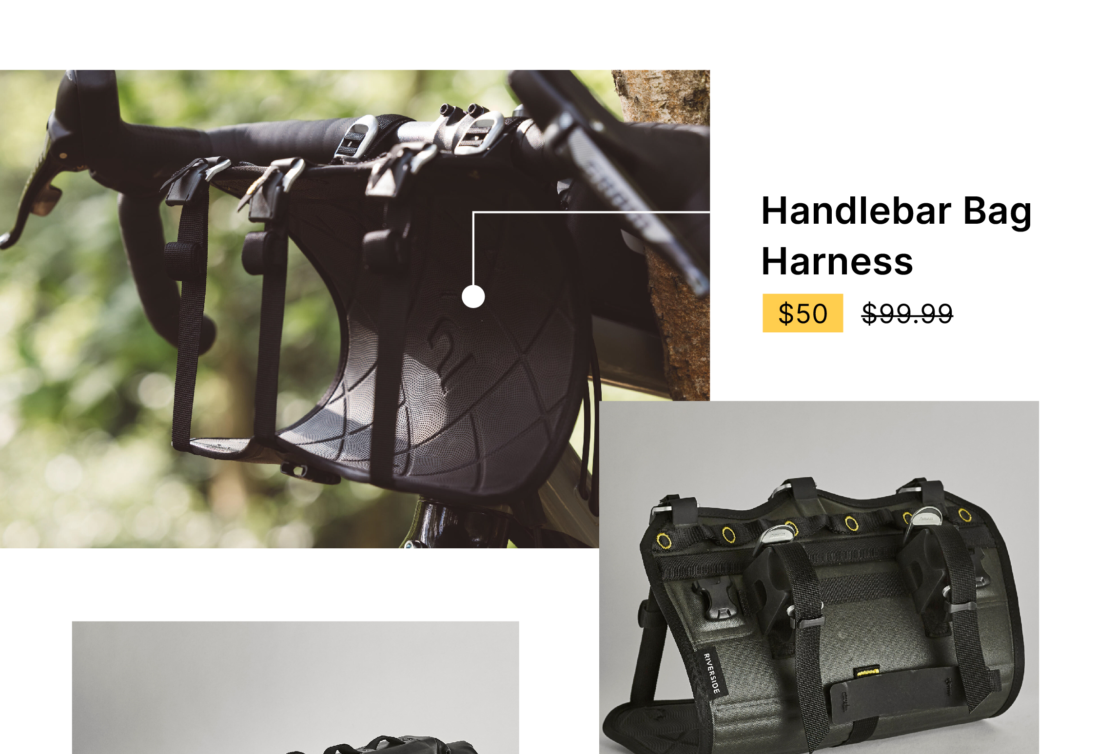 Riverside Bikepacking Handlebar Bag Harness