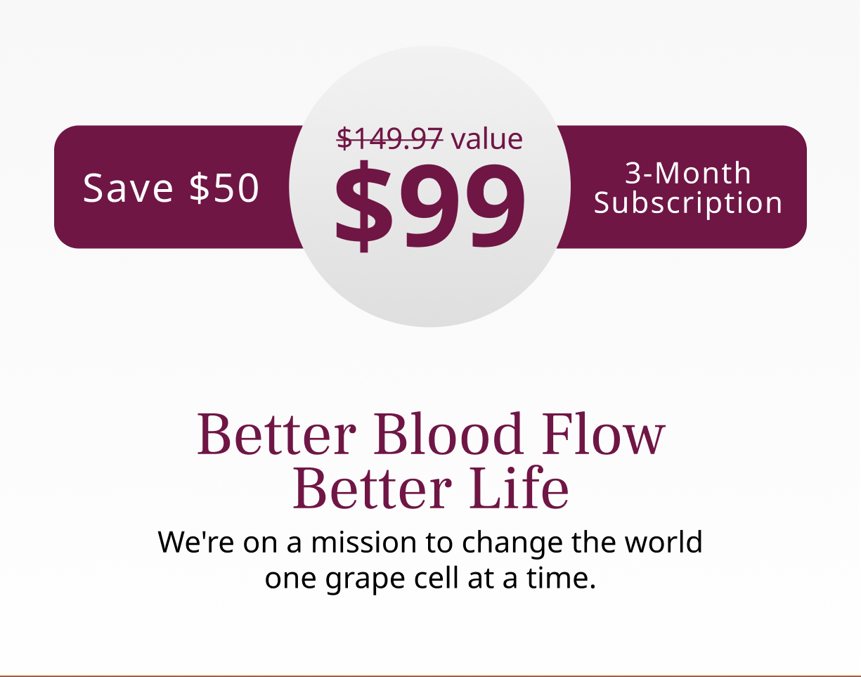 Better Blood Flow Better Life