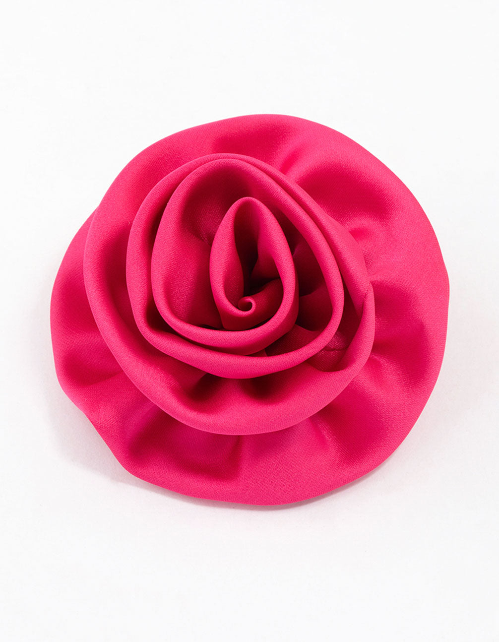 Image of Fuchsia Elegant Rose Hair Clip