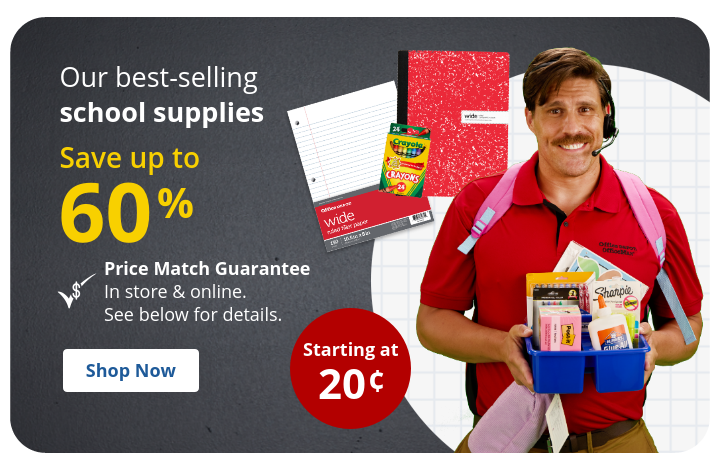 Save up to 60% off on Best Selling School Suppliers