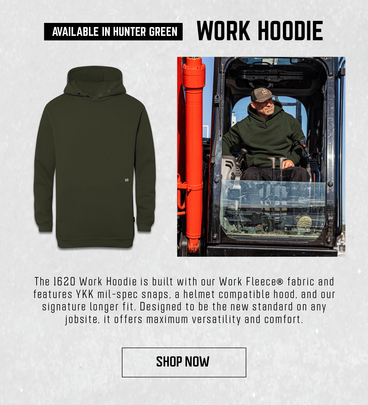 Basic Work Hoodie