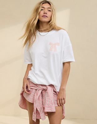 Aerie Oversized Graphic Boyfriend T-Shirt