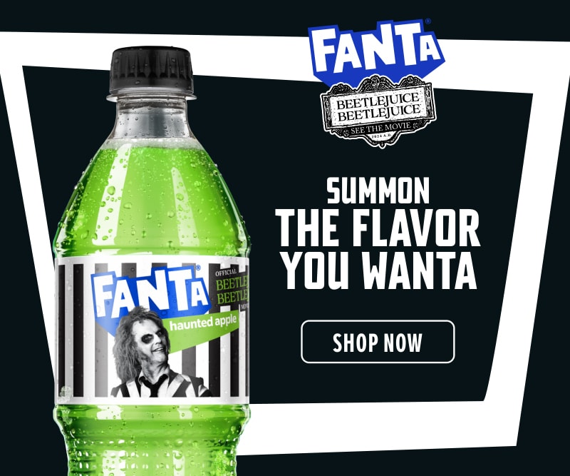 Fanta Beetlejuice - Summon the flavor you wanta