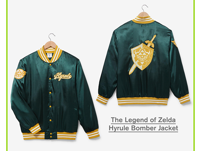 The Legend of Zelda Hyrule Bomber Jacket