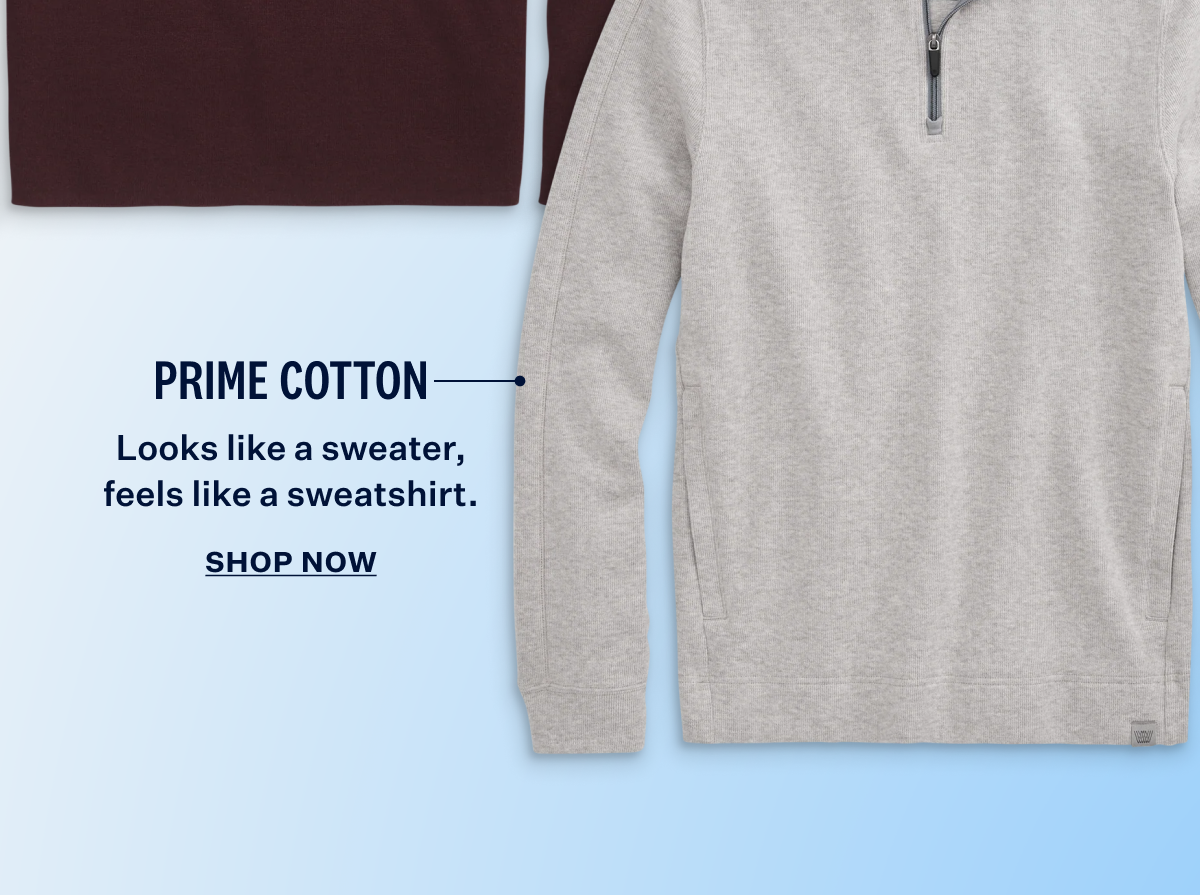 Prime Cotton Half-Zip