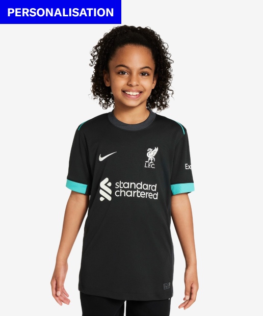  Nike Liverpool Away Shirt 2024 2025 Juniors