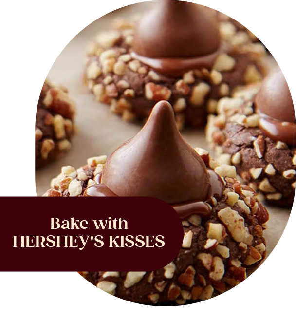 Bake with HERSHEY'S Kisses