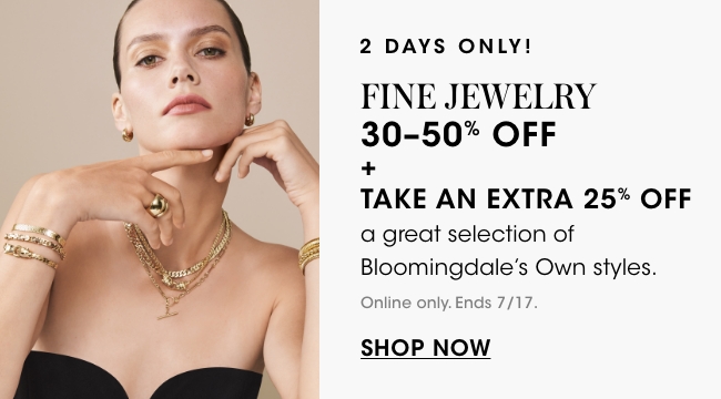 Fine Jewelry: Save 30-50%