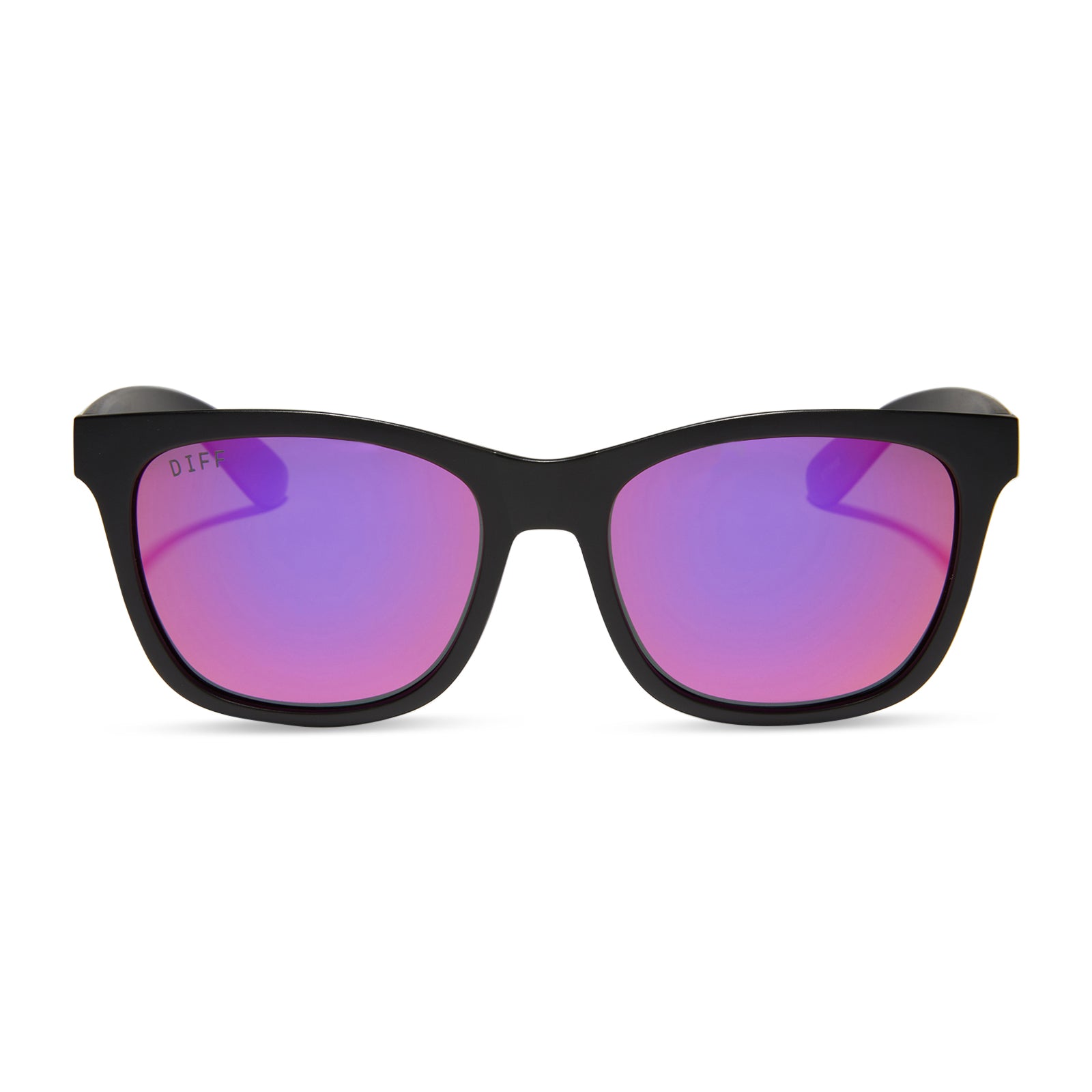 Image of STORM - MATTE BLACK + PINK RUSH MIRROR + POLARIZED SUNGLASSES