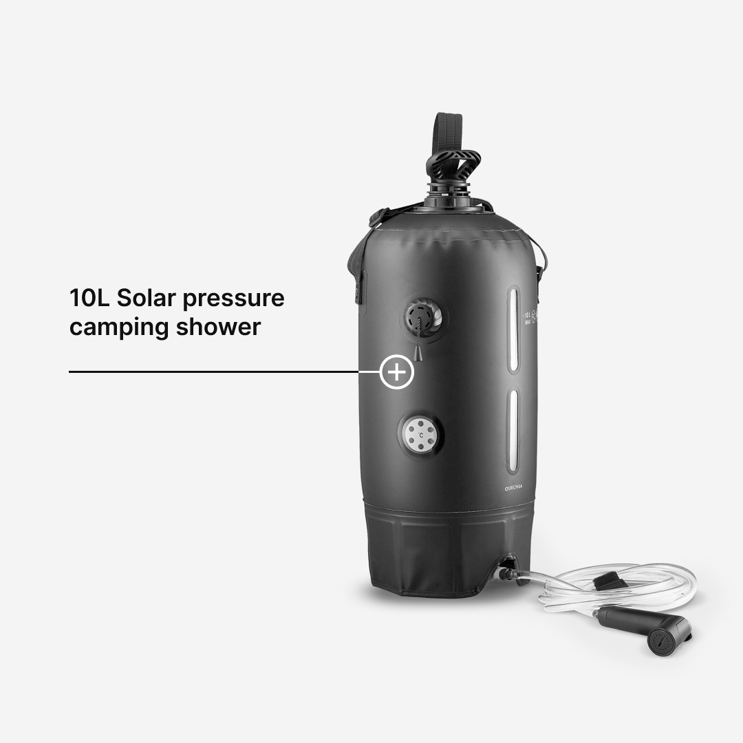 10L Solar Pressure Camping Shower