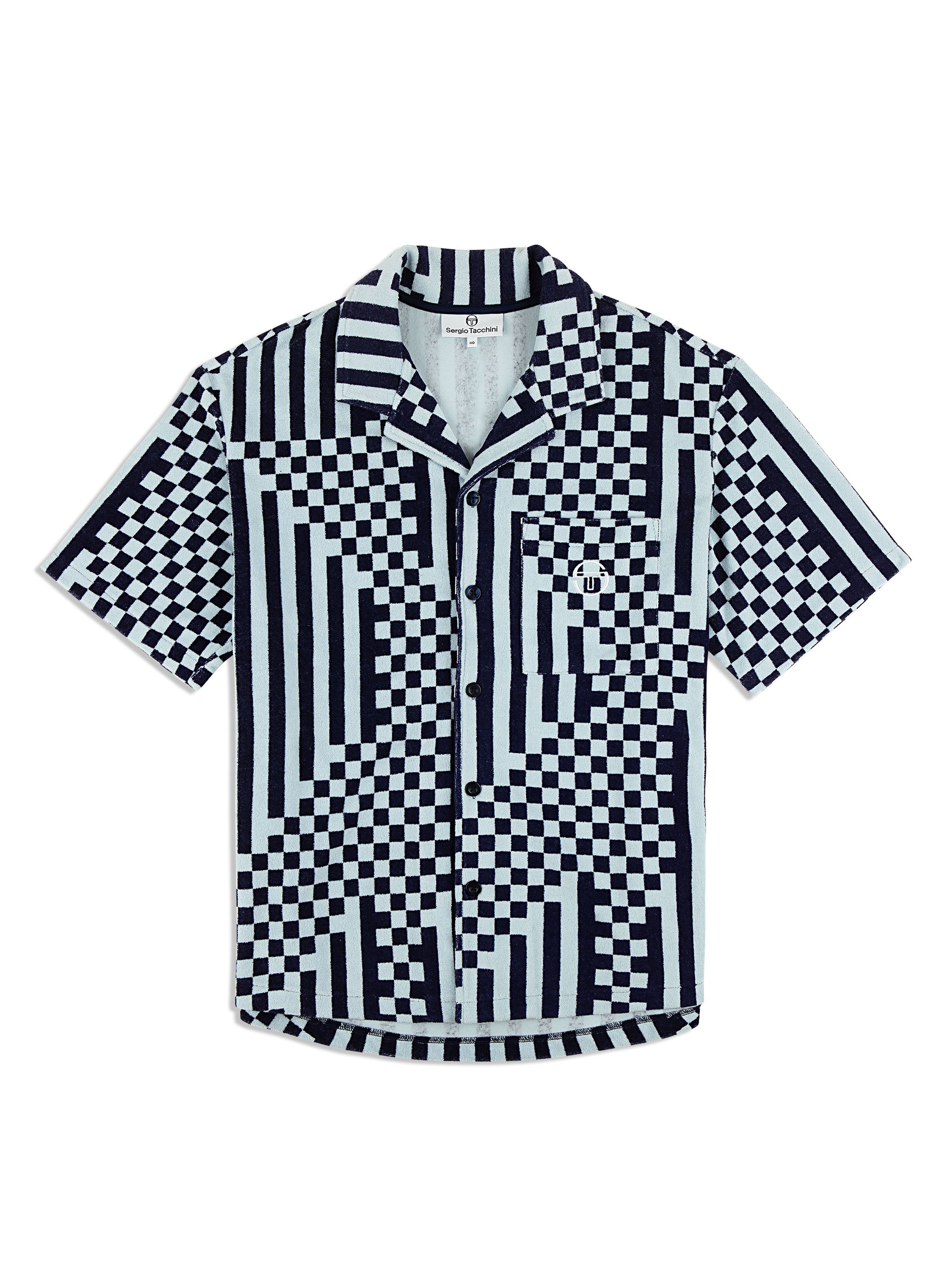 Image of Piastrella Terry Cabana Shirt