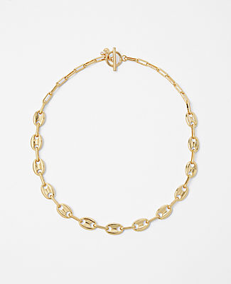 Oval Chain Link Necklace