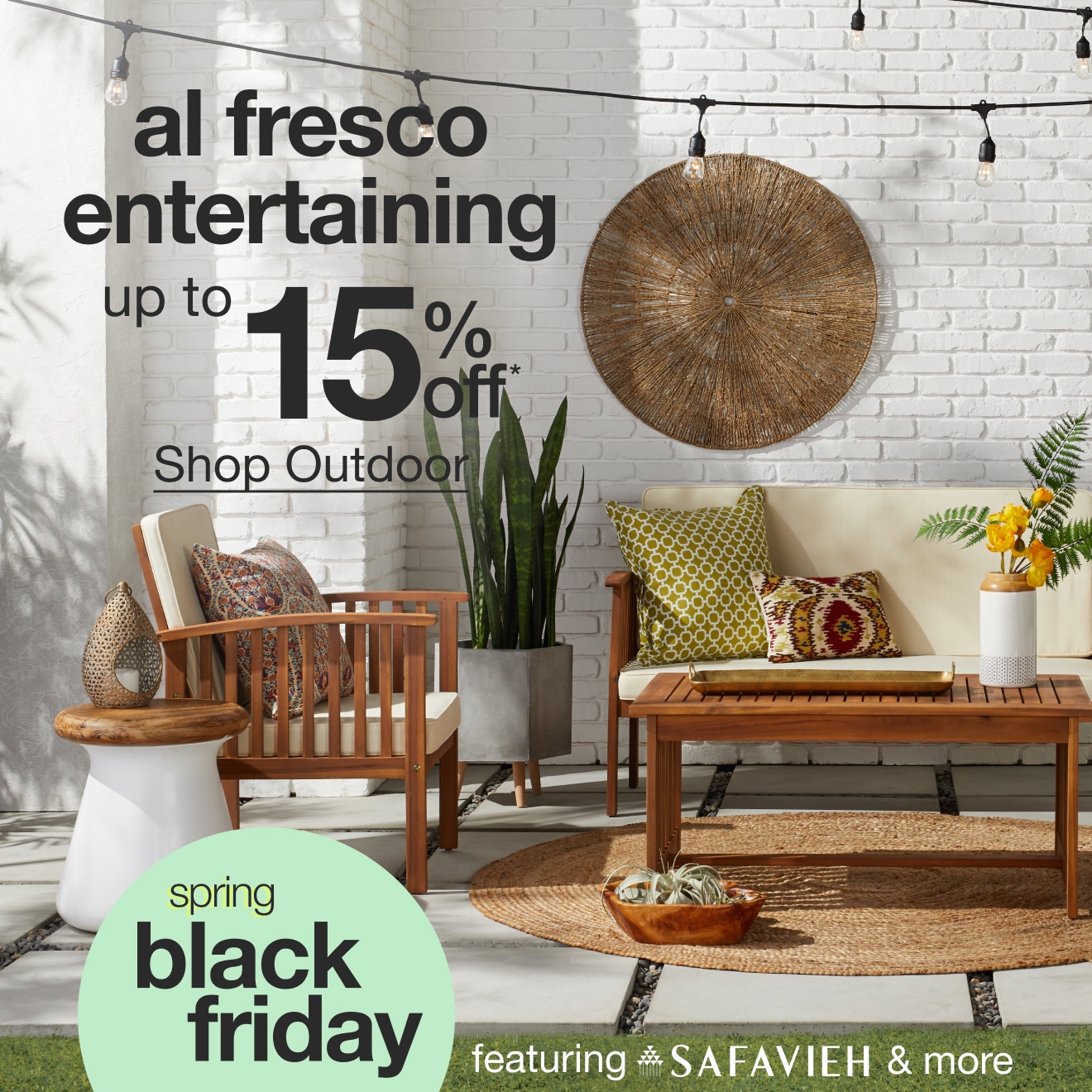 Al Fresco Entertaining â€” Shop Now!