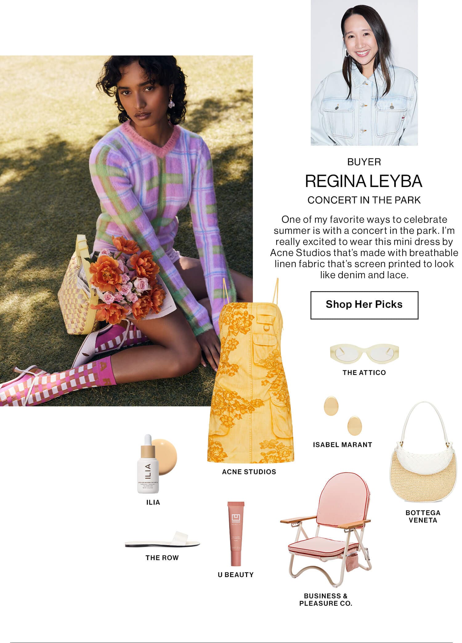 EDITORS’ PICKS: SUMMER OCCASIONS DEK: Outdoor soirées are on the horizon and to welcome in the season, our editors are sharing their summer plans and everything they’re wearing. CTA: Shop the Edit