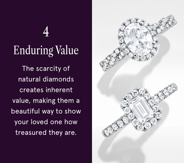 Shop Natural Diamond Rings >