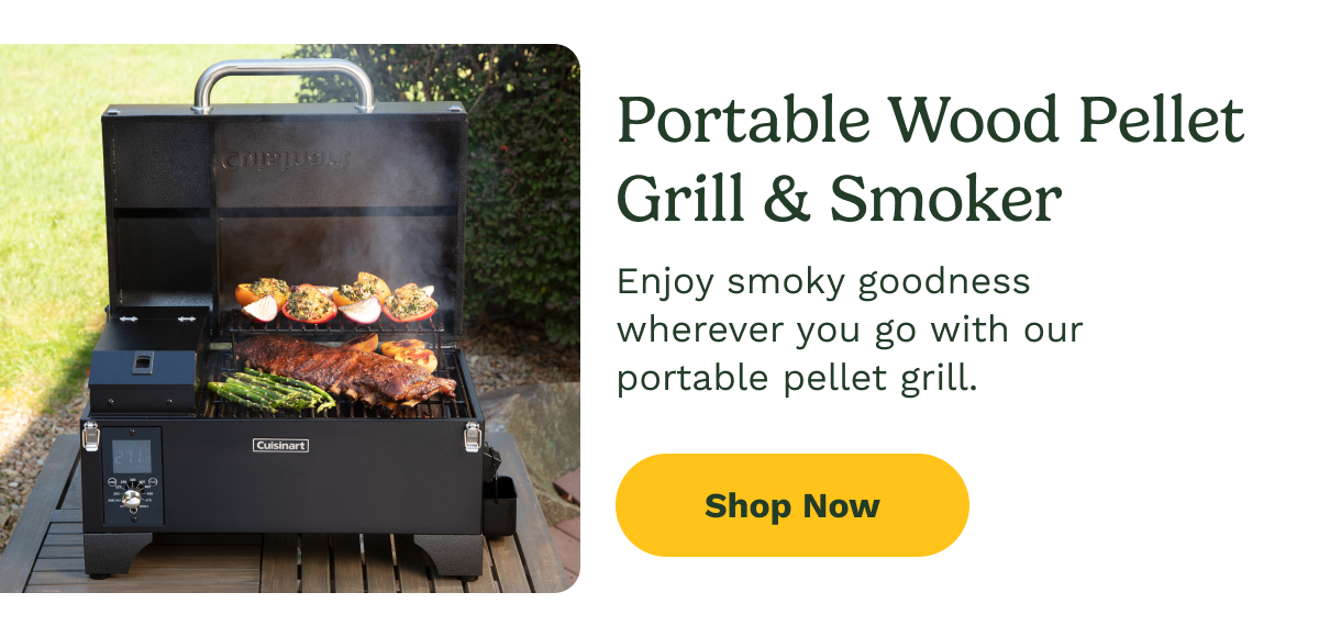 Portable Wood Pellet Grill and Smoker