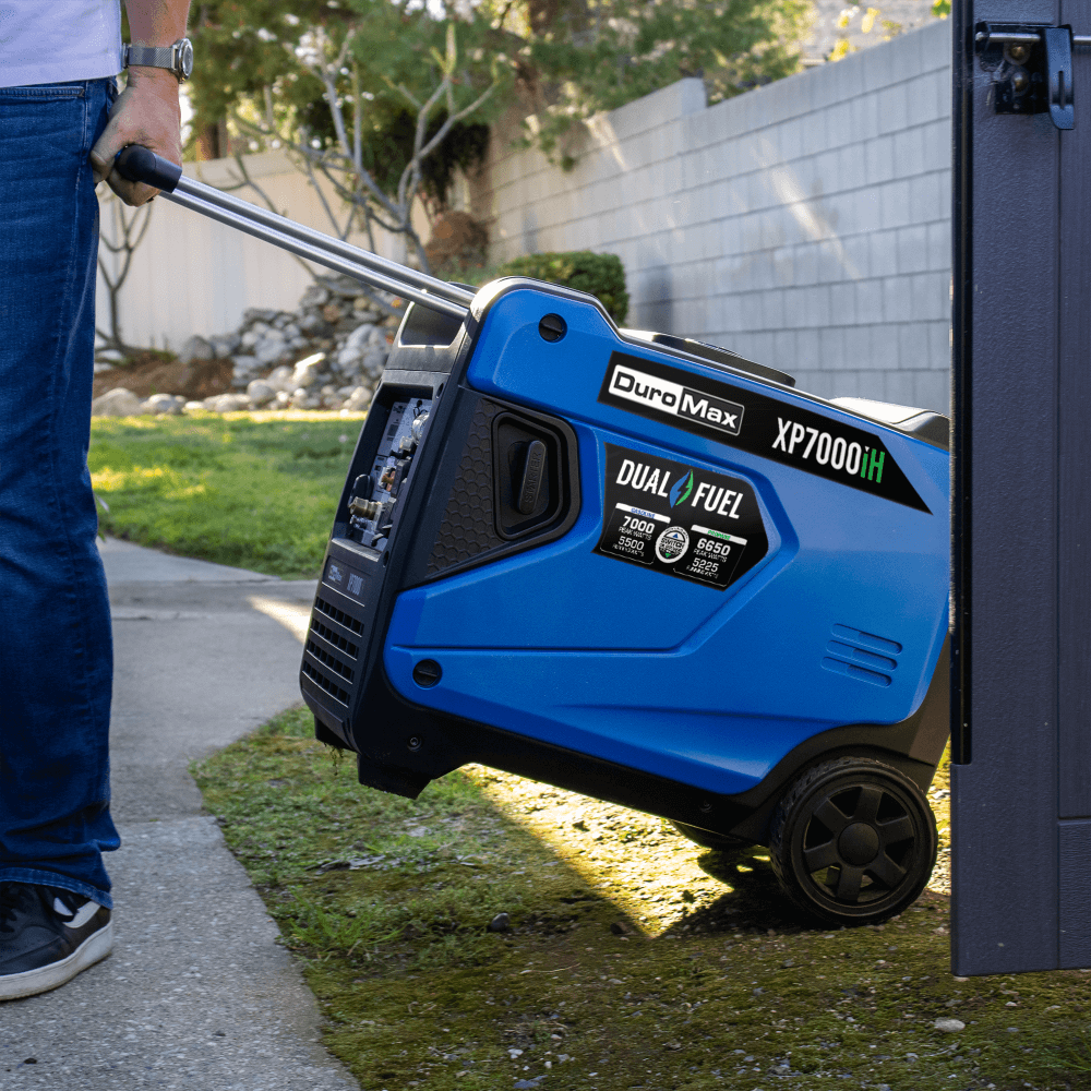 ALL NEW | 7,000 Watt Portable Dual Fuel Inverter Generator w/ CO Alert