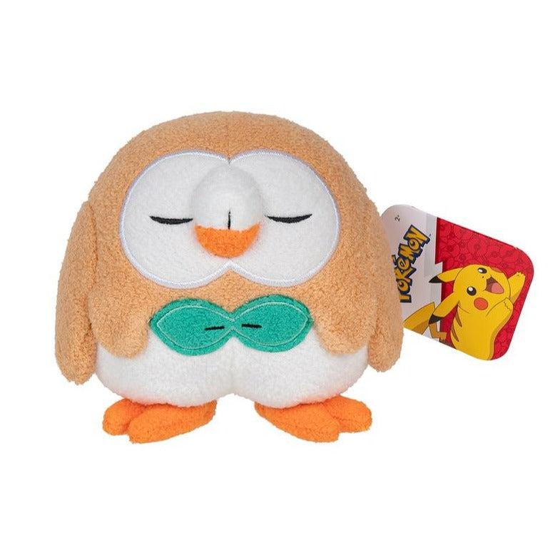 Pokemon 5 Inch Sleeping Rowlet Plush Toy