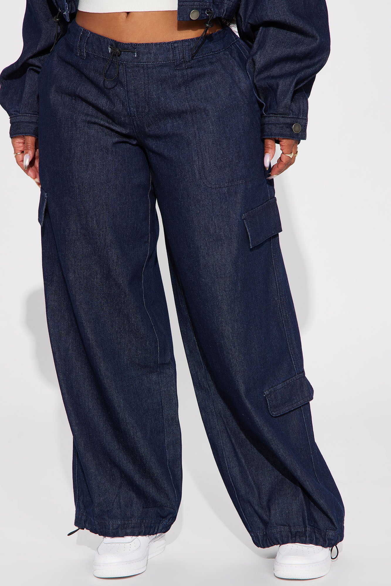 Image of High Road Denim Jogger Jeans - Dark Wash