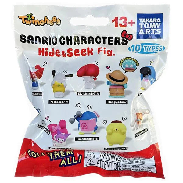 Twinchees Sanrio Hide & Seek Characters - 1 MYSTERY BAG