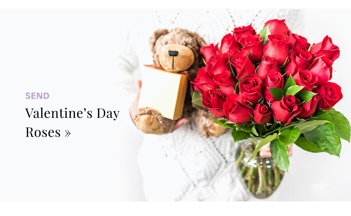 Shop Valentine’s Day Roses »