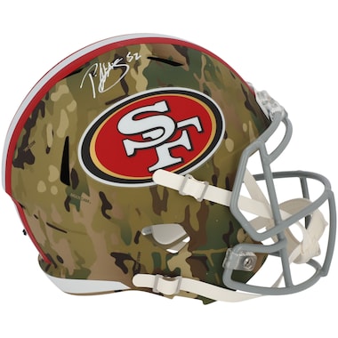 Patrick Willis  Autographed Riddell Camo Alternate Speed Replica Helmet