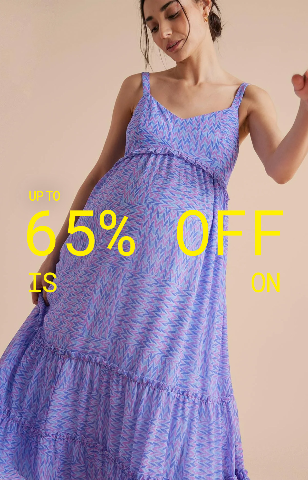 Up to 65% off is on