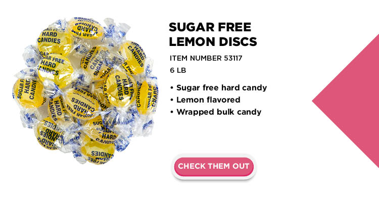 Sugar Free Lemon Discs