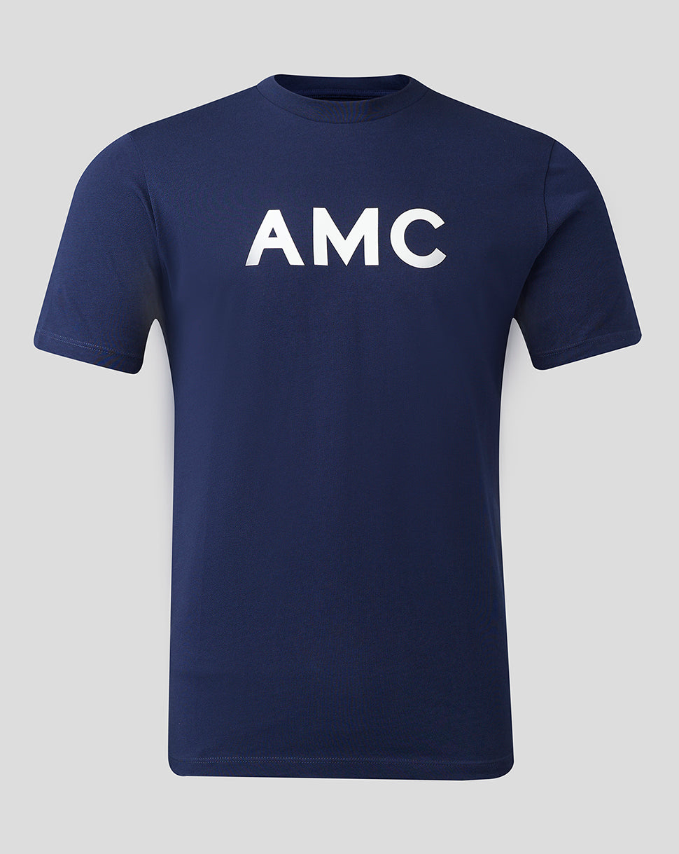 Image of Men’s AMC Graphic Short Sleeve Knit T Shirt – Midnight Navy