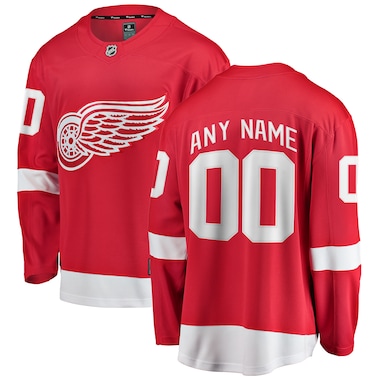  Fanatics Branded Red  Home Breakaway Custom Jersey