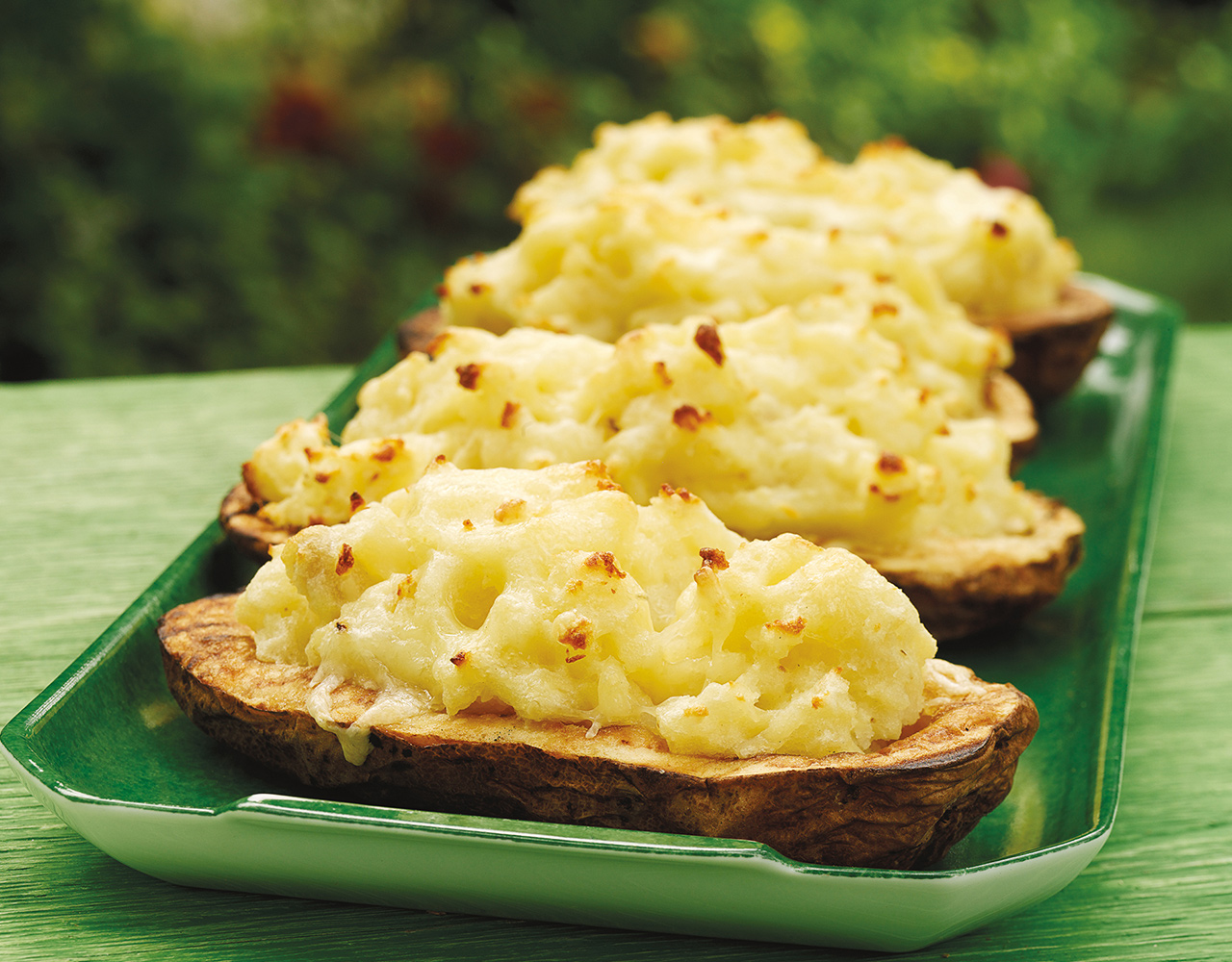 image of the Twice-Cooked Potatoes with Wasabi