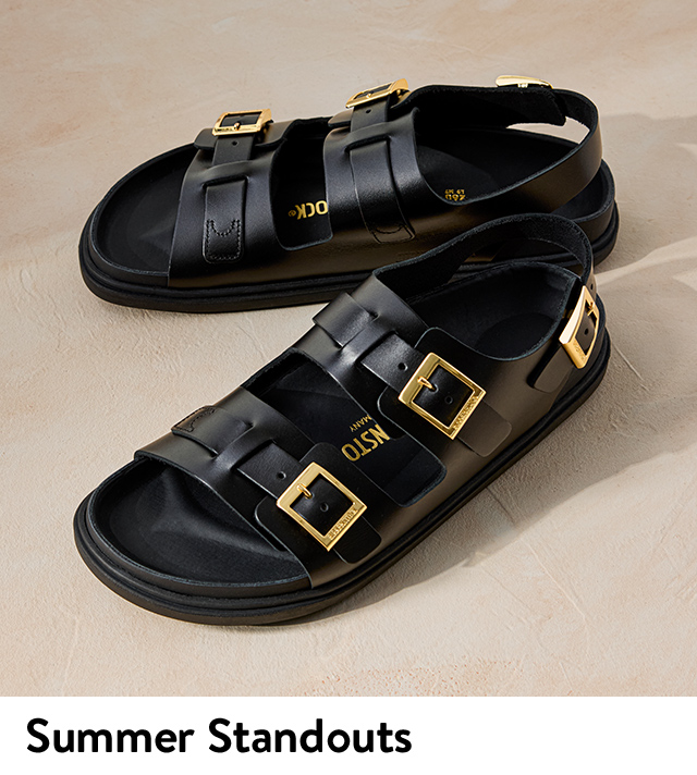 Birkenstock sandals.