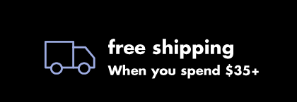 free shipping when you spend $35+