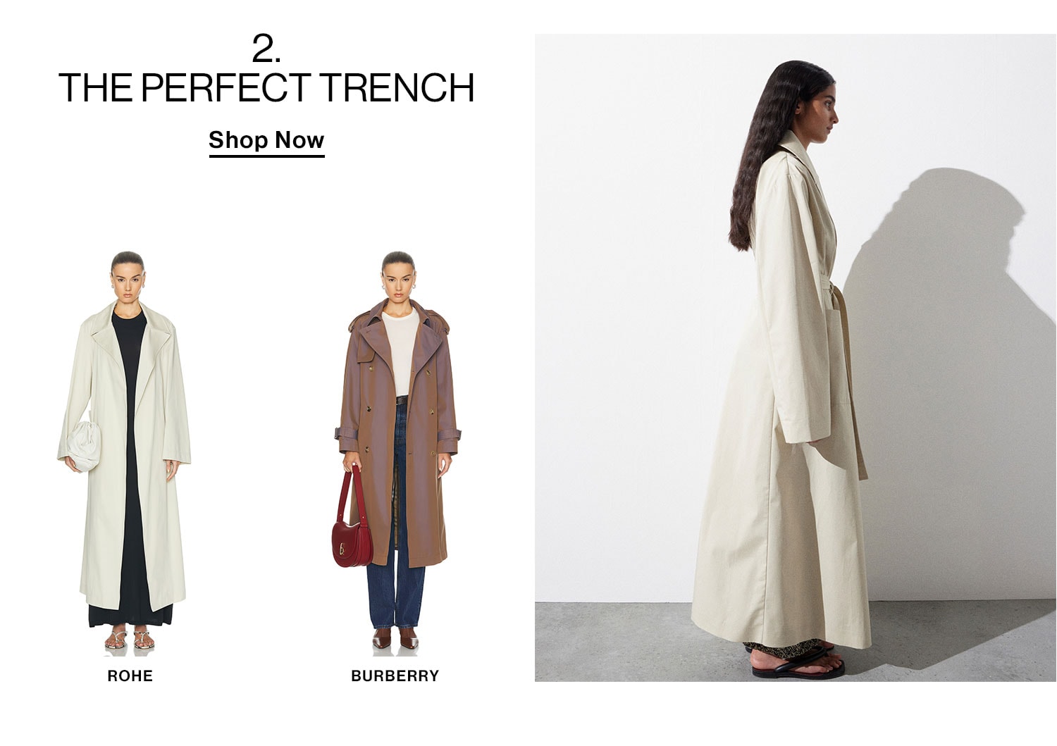 2. THE PERFECT TRENCH. Shop now