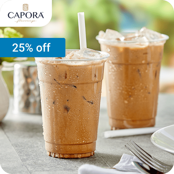 25% off Capora Frappe Mixes