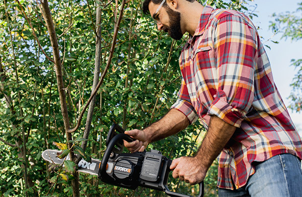 40V POWER SHARE 14" CORDLESS CHAINSAW W/ AUTO-TENSION